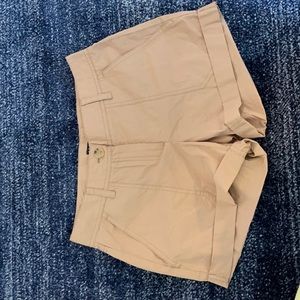 Theory khaki shorts